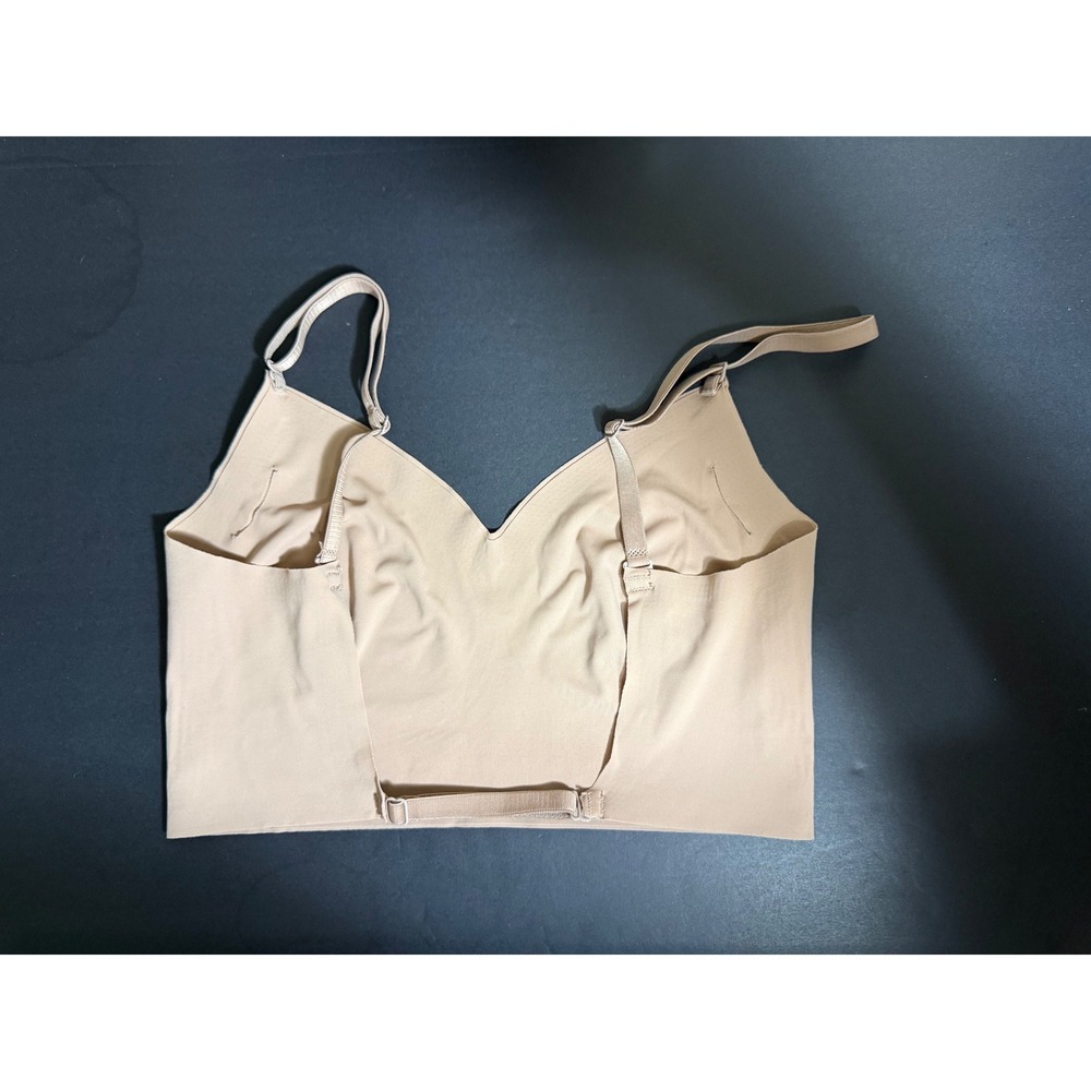 Yummie Tummie YG Nude Seamless Shapewear Open Bust Top Beige #Minimalist